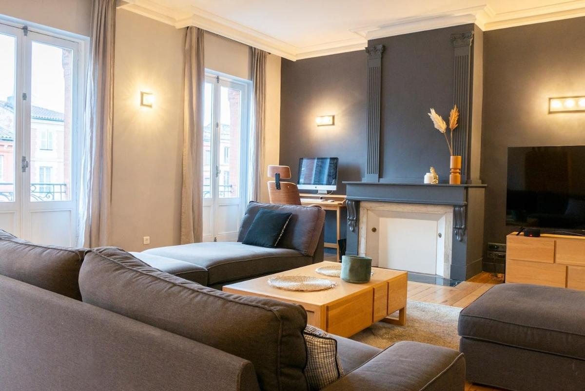 Confort Appartement 110 M² Cleanncosy Toulouse Hypercentre Dış mekan fotoğraf